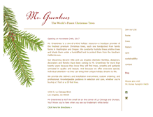 Tablet Screenshot of mrgreentrees.com